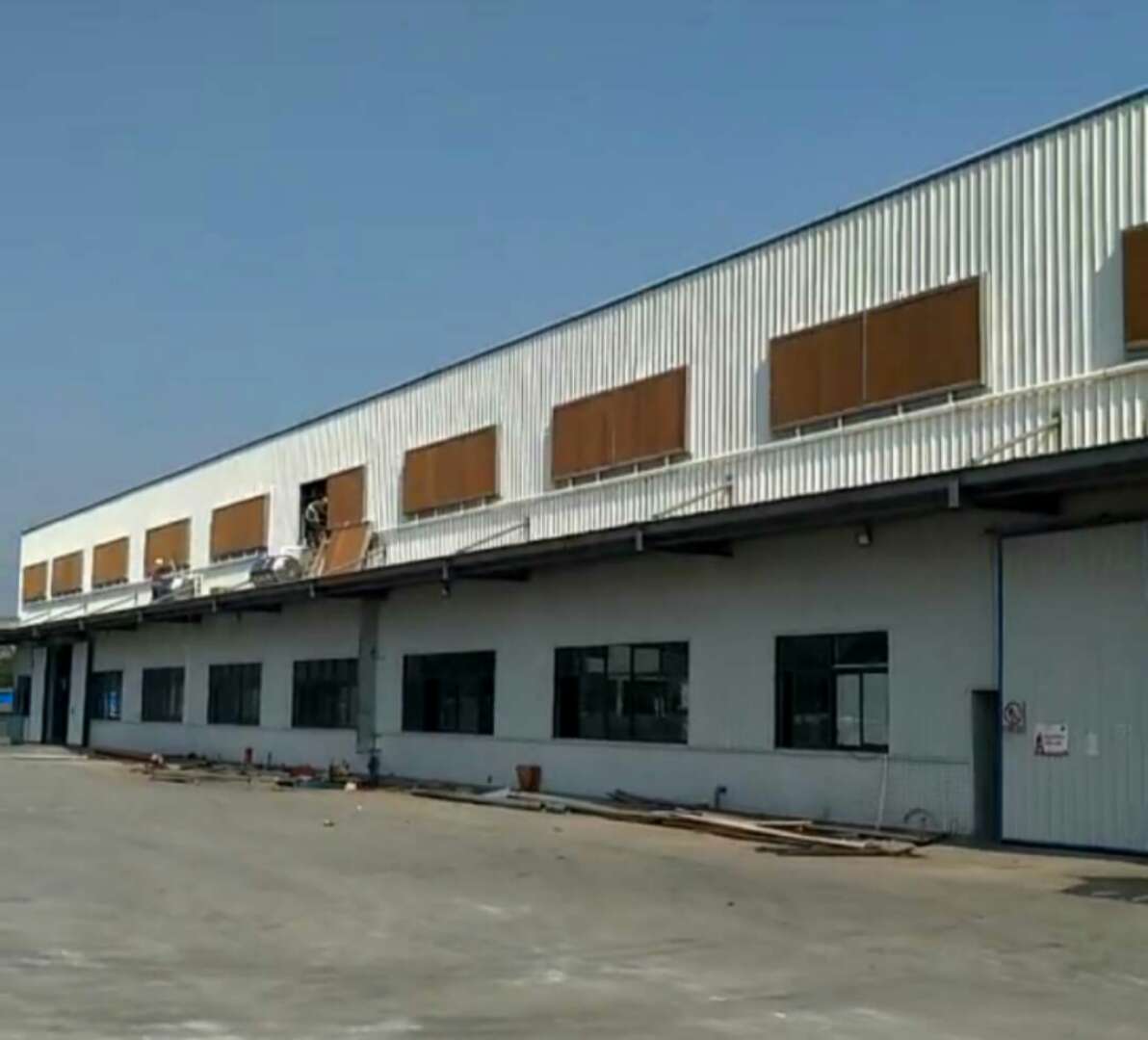 深圳車間降溫水簾，廠房安裝濕簾風(fēng)機