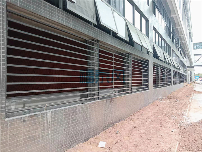 東莞水簾更換，濕簾窗舊更換新安裝